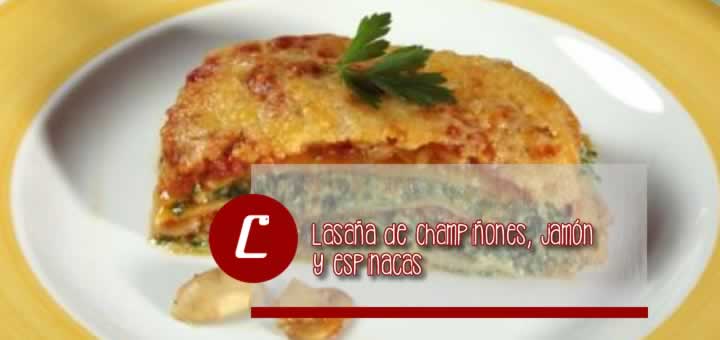 lasana-champinones-jamon-espinacas